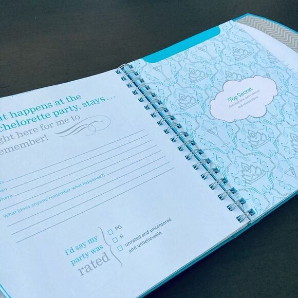 Bride to Be Wedding Planner Memory Book Journal - Picture 6 of 9